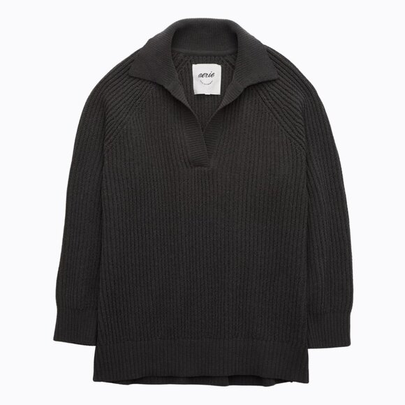 Aerie | Oversized Chenille Sweater - Picture 3 of 7